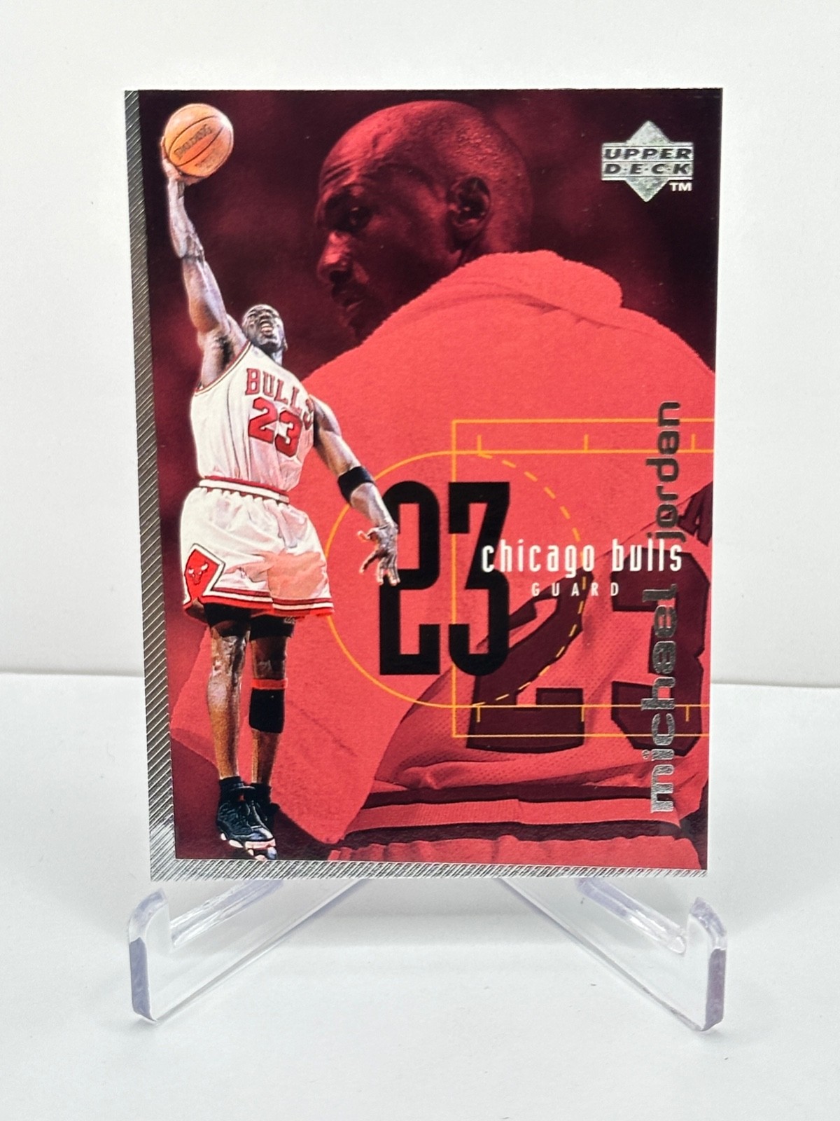 MICHAEL JORDAN 1998-99 Upper Deck Checklist #175 Chicago Bulls
