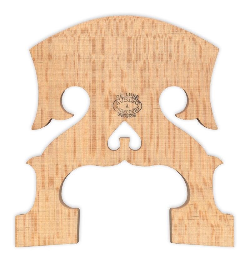 Aubert Deluxe Baroque 4/4 Cello Bridge #18L French Medium‑Heart