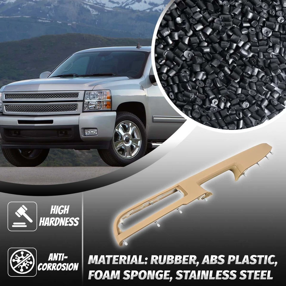 For GMC Yukon XL 1500 2500 2010+ Left Driver Door Armrest Pull Handle Repair US - Image 3 of 4