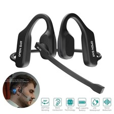 Trucker Open Ear Wireless Headset With Dual Noise Cancelling Mic Bluetooth 5.3
