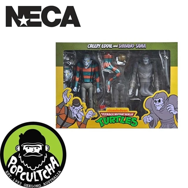 TMNT (1987) - Creepy Eddie & Shibano-Sama 7" Scale Action Figure 2-Pack "New"