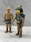 Vintage Star Wars  - Luke Bespin(2), Yoda, and Original Jedi Training Back Pack