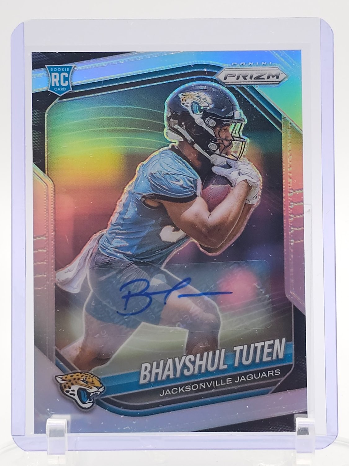 Bhayshul Tuten Panini Prizm #305 Autograph Silver