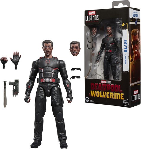 Hasbro Collectibles - Deadpool & Wolverine - Marvel Legends - Marvel's Blade Act