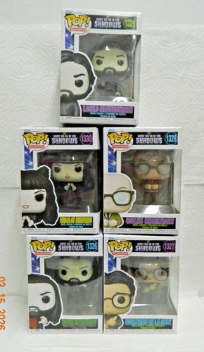 Funko Pop! Television: What We Do In The Shadows lot, Set Of 5 NEVER DISPLAYED
