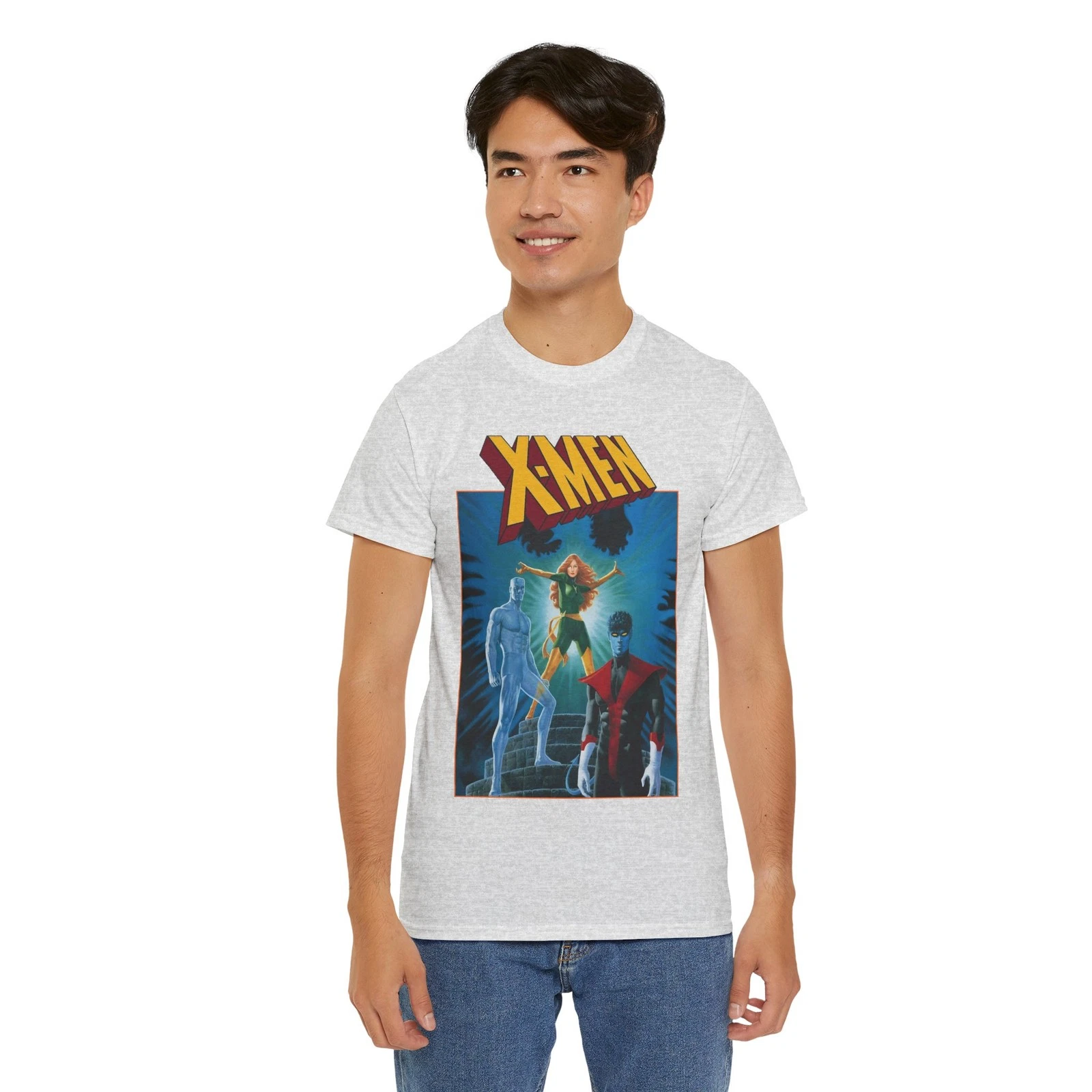 X-Men T-Shirt - Paul Gulacy Art - Phoenix, Nightcrawler - Bizarre Adventures
