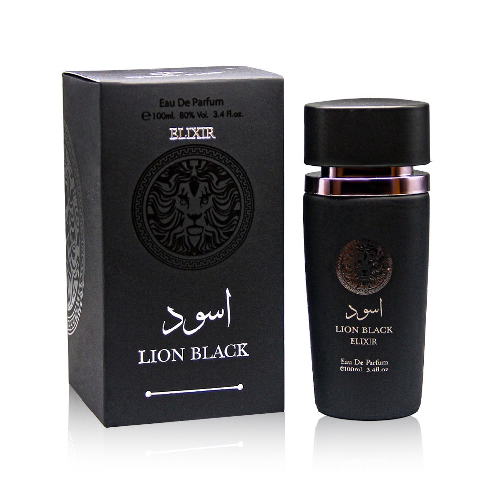 LION BLACK ELIXIR Secret Plus Eau de Parfum Cologne Perfume Wholesale Price LOT