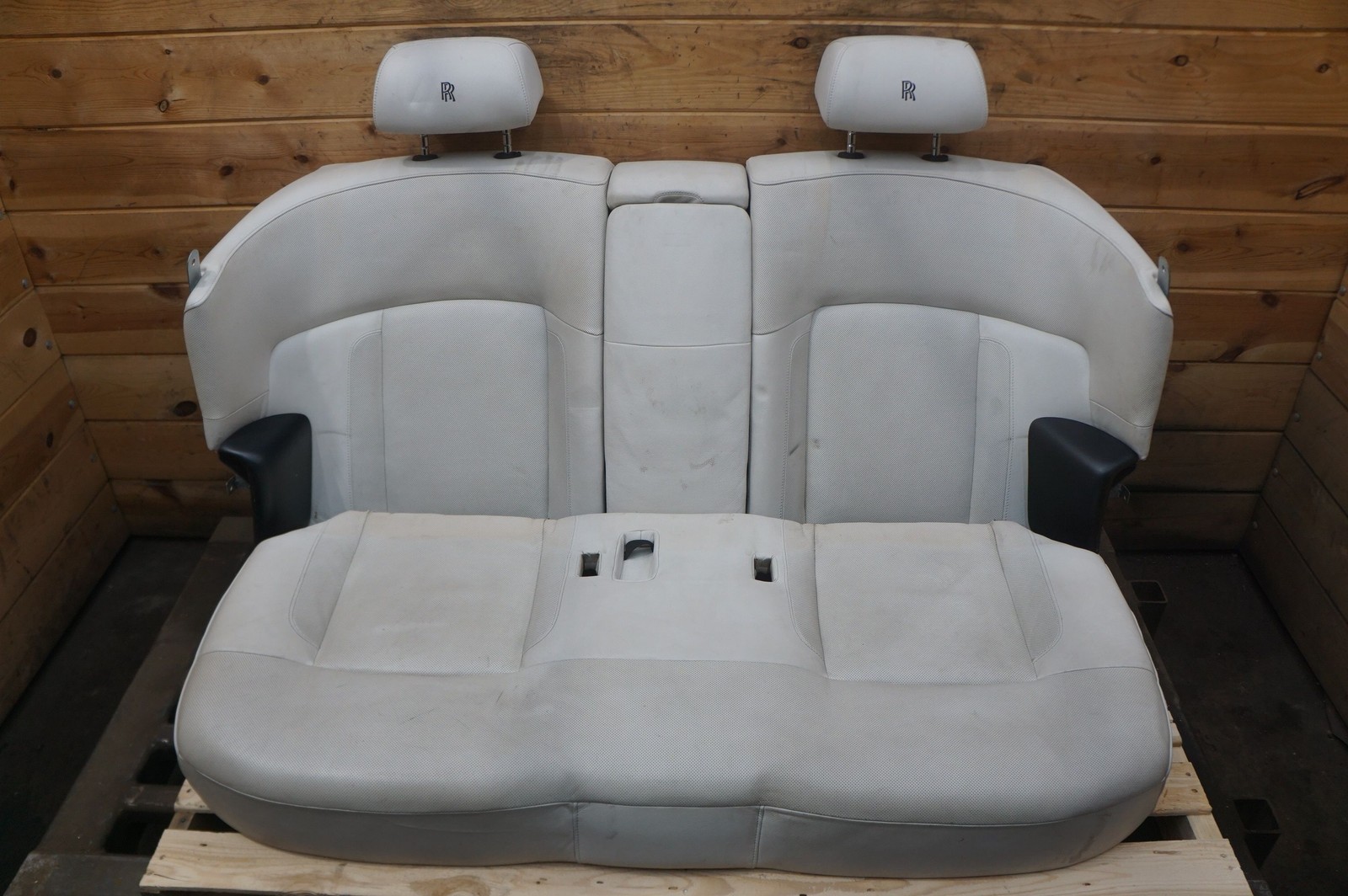 Set Front Rear Left Right Leather Seat Rolls Royce Ghost Series I 2011 *Note*