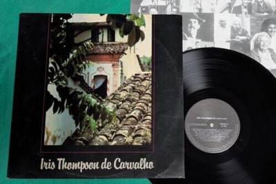 Iris Thompson De Carvalho BRAZIL 1st press LP 1988 Piano Deo Lopes Luiz Melodia