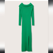 2337 NWT Mango Boat-neck knitted dress Size Medium