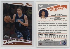 2005-06 Topps Chrome Deron Williams #200 Rookie RC