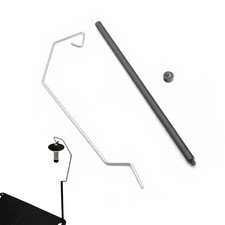 Light Stand for Outdoor Camping 63cm Extended 90g Aluminum Stainless Steel