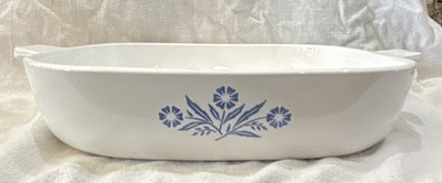 CorningWare Blue Cornflower Square 10 Inch Casserole Dish P-10-B