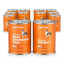 Amazon Basics Wet Dog Food Meaty Loaf Variety Pack, 13.2 Ounce (Pack of 12)  2.58 per gallon