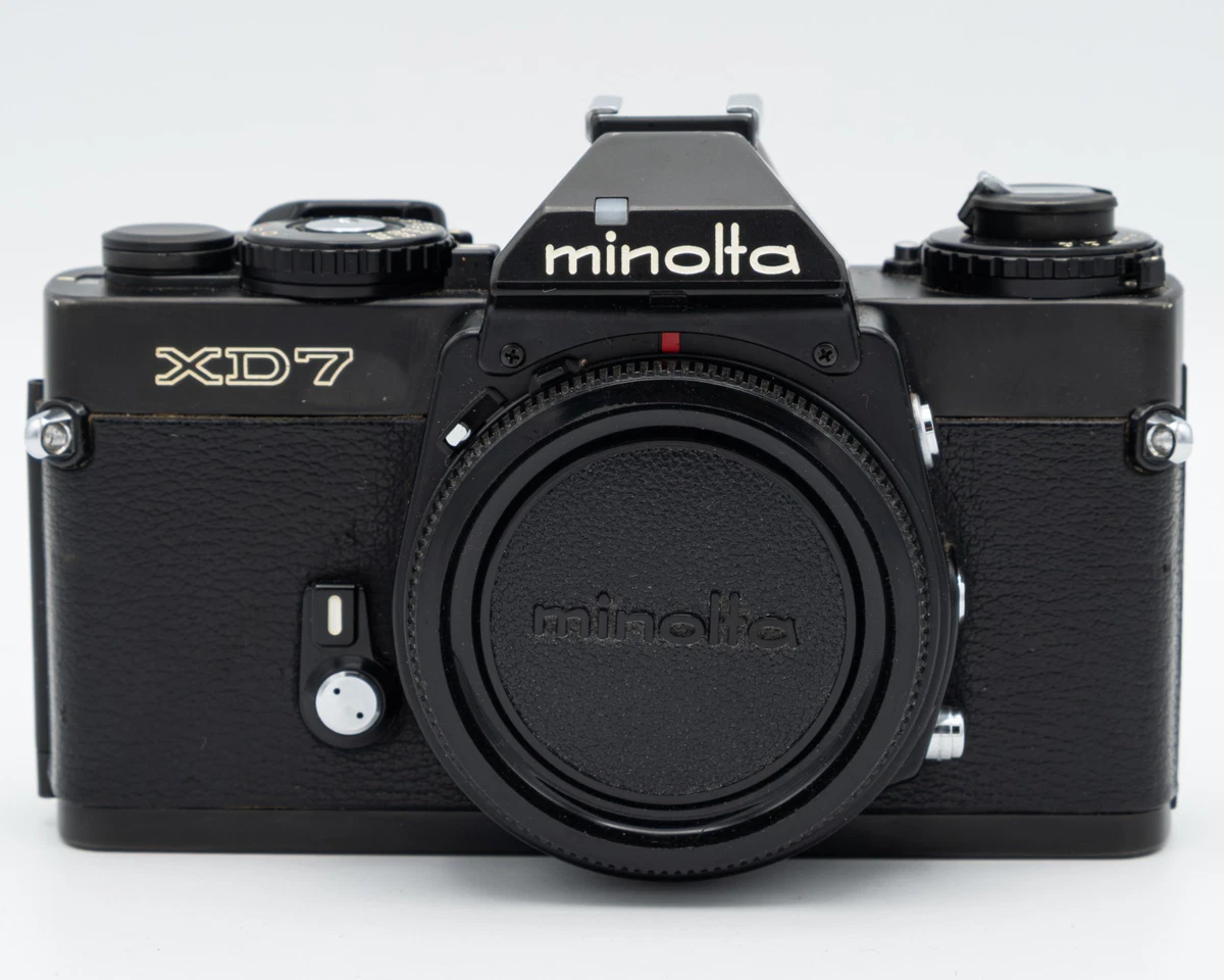 Minolta XD7 Winder & Rokkor 50mm 1,7