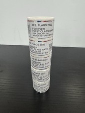 U.S. Flags 2022 Forever Stamp Coil of 100 Mint Never Hinged Multicolor 