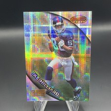 1997 Bowman's Best Ike Hilliard Atomic Refractor Rookie Card 121 New York Giants. rookie card picture