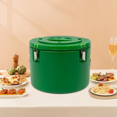 30L Insulated Bucket Hot &Cold Container Commercial Stainless Steel Soup Carrier