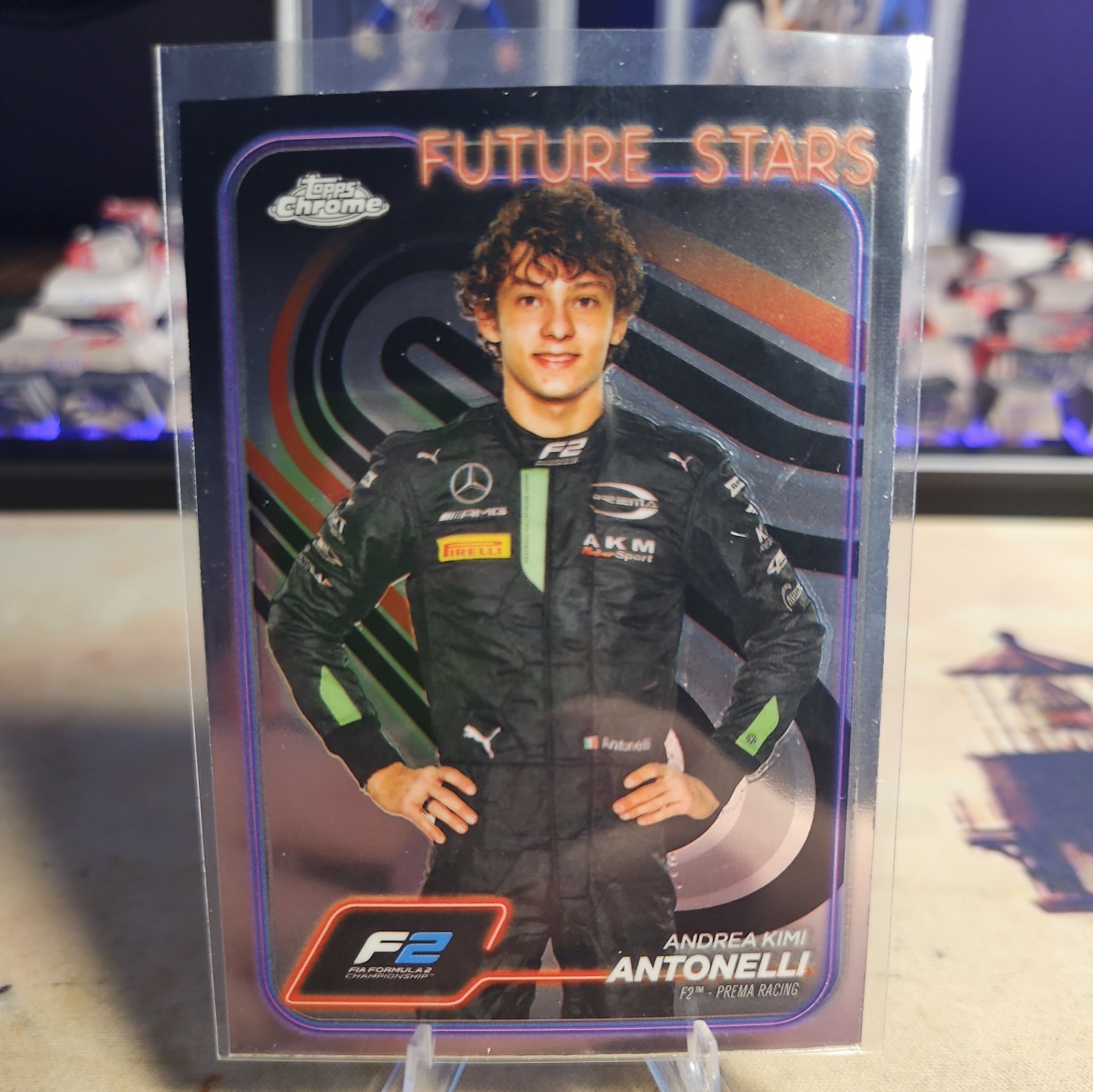 2024 Topps Chrome Formula 1 F1 Andrea Kimi Antonelli Future Stars Rookie #22