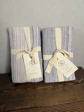 SOUTHERN LIVING Oasis Pillow Sham Set Of 2 100 COTTON Purple White Standard