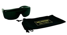 Schweisserbrille Panorama grün DIN5 für Bri...