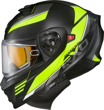 Scorpion EXO GT930 Cold Weather Hi-Vis Modular Helmet, Dual Pane Visor