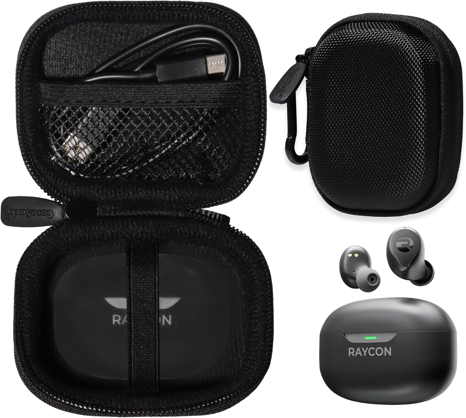 Casesack Case for Raycon Everyday Earbuds (2024 Edition) - In-Ear Buds, Raycon F