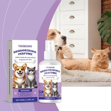 Pet Deodorant Spray Cats and Dogs Pet Body Odor Cleaning Indoor
