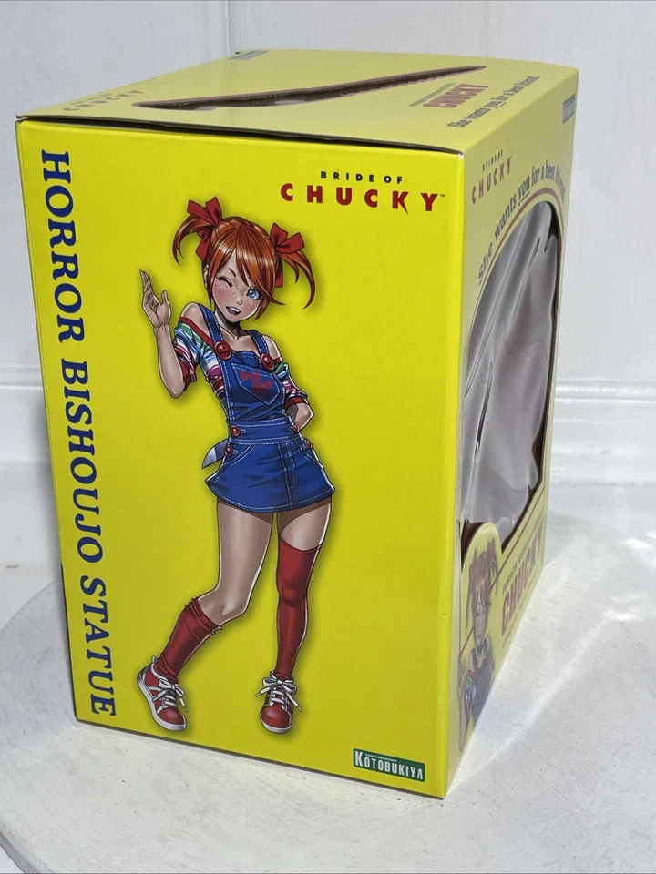 Kotobukiya Horror Bishoujo Estatua Novia de Chucky 1/7 Figura Nueva Buenos Chicos Foto 3 de 4
