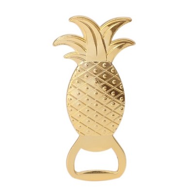 Metal Pineapples Shape Bottle Opener Easily Grip for Beer Cold Drink