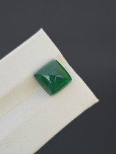 Emerald Gemstone Sugar Loaf Cabochon Natural Green Loose Faceted Swat Pakistan