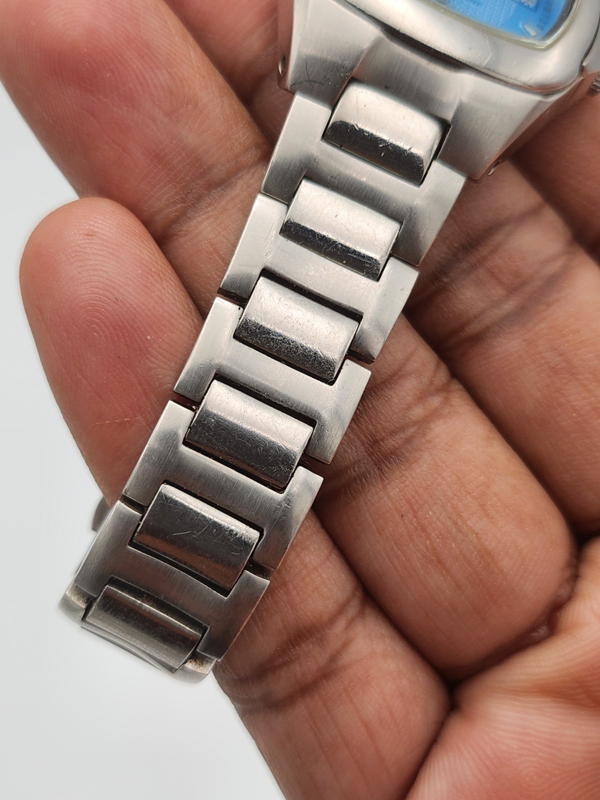 Slazenger SLZD7343E1 Quartz Date 100m Blue Dial Steel Bracelet Watch image 3