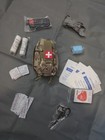 Multicolor Camo MOLLE Portable First Aid Kit Pouch w/ Gauze, Tape, Shears — photo 3