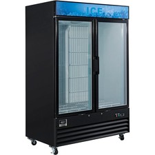 Nexel Ice Merchandiser 2 Swing Glass Doors 45 Cu. Ft.