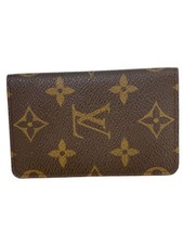 LOUIS VUITTON Pochette Cult Visite Monogram Canvas BRW Men's