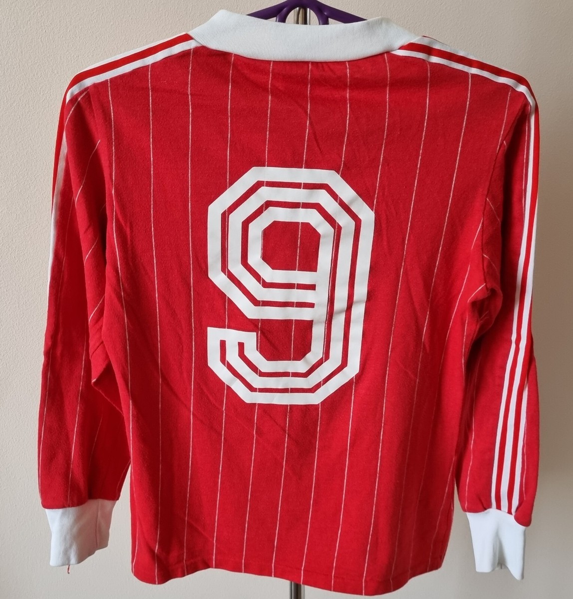 Switzerland 1982 - 1983 Home football Adidas Long Sleeve Player
