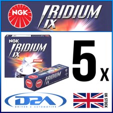 5x NGK BKR6EIX 6418 Iridium IX Spark Plugs For VOLVO S60 2.5 03/03-->