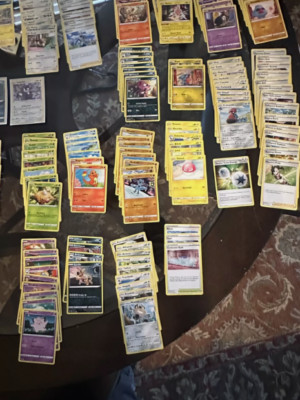 Pokemon Assorted Common/Uncommon Bulk Card Lot (choose your count)