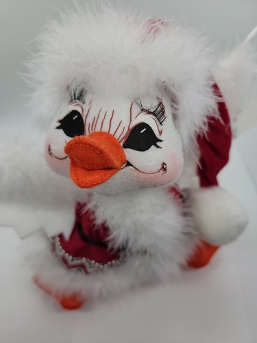 AnnaLee Christmas Candy Duckling 10" Santa Suit w Hat Doll - Picture 2 of 19