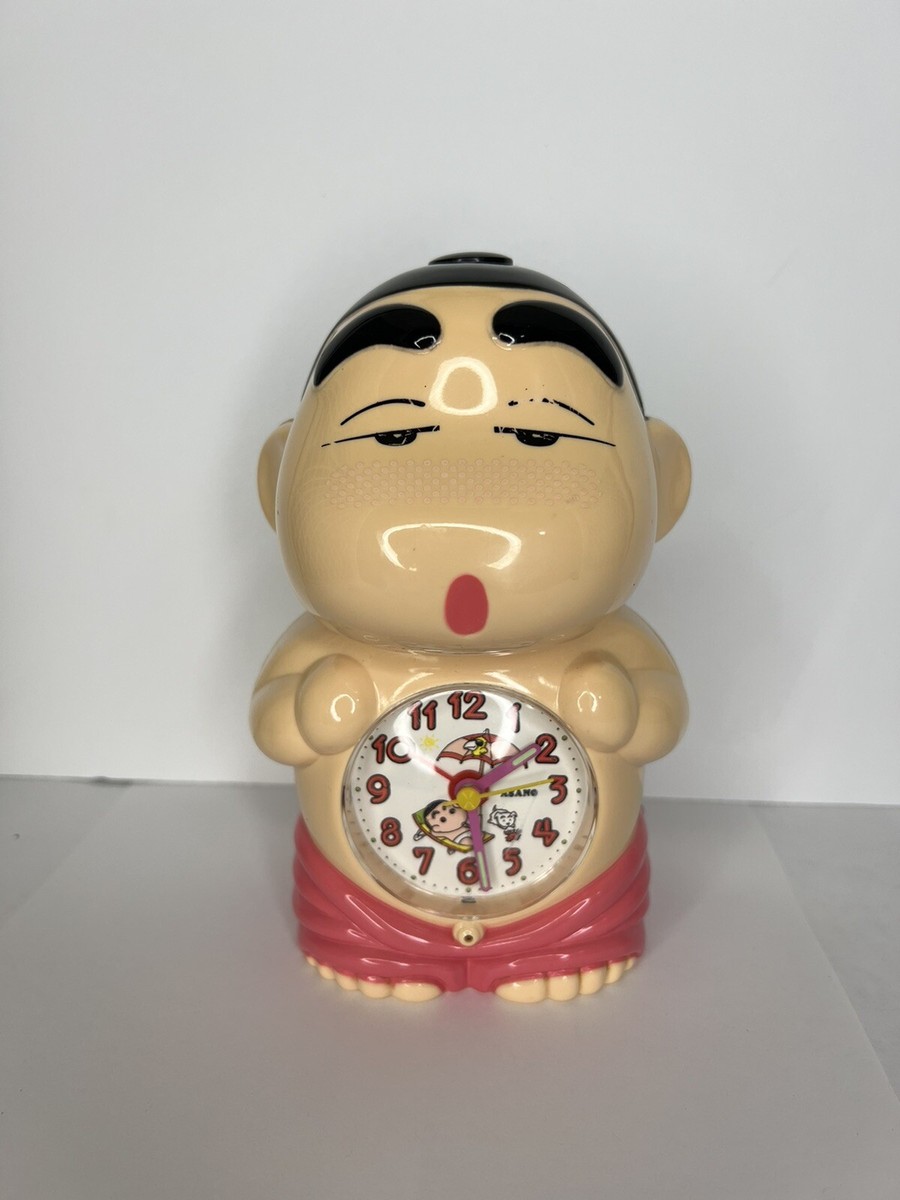 EXTREMELY RARE Shin Chan Anime ASANO Alarm Clock 7” Not Working | eBay
