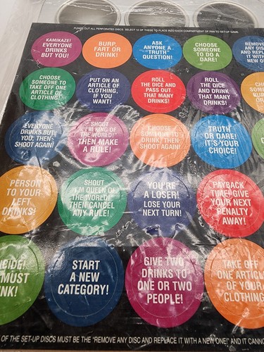 Bachelorette Party Flavors Super Quarters Drinking Game - Picture 3 of 6