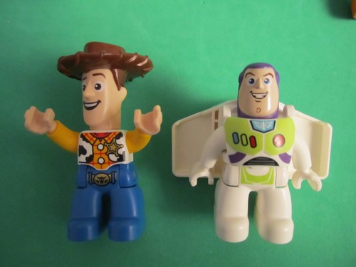 lot 10 LEGO Duplo Figures - Buzz Lightyear Wonder Woman Woody Mickey star wars - Picture 5 of 12