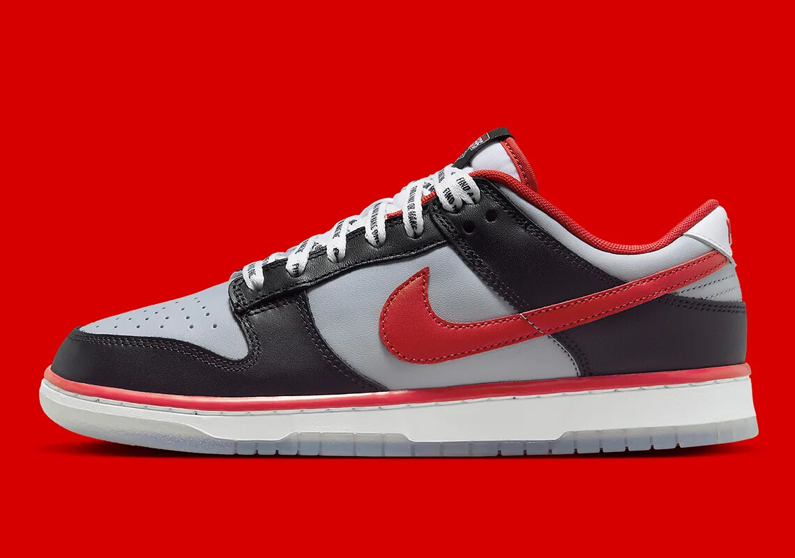 Nike Dunk Low Clark Atlanta University Красный Черный белый DR6189-001 Мужской размер