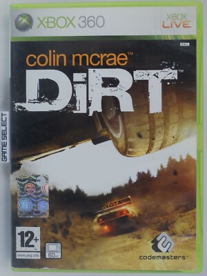 Colin Mcrae Dirt 1 RALLY microsoft xbox 360 pal - - Original Complete