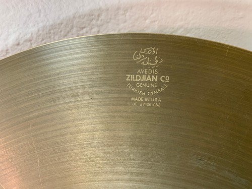 AVEDIS ZILDJIAN 18" coppia piatti crash germanici sinfonici concerto 2004 2010 grammi - Foto 6 di 11