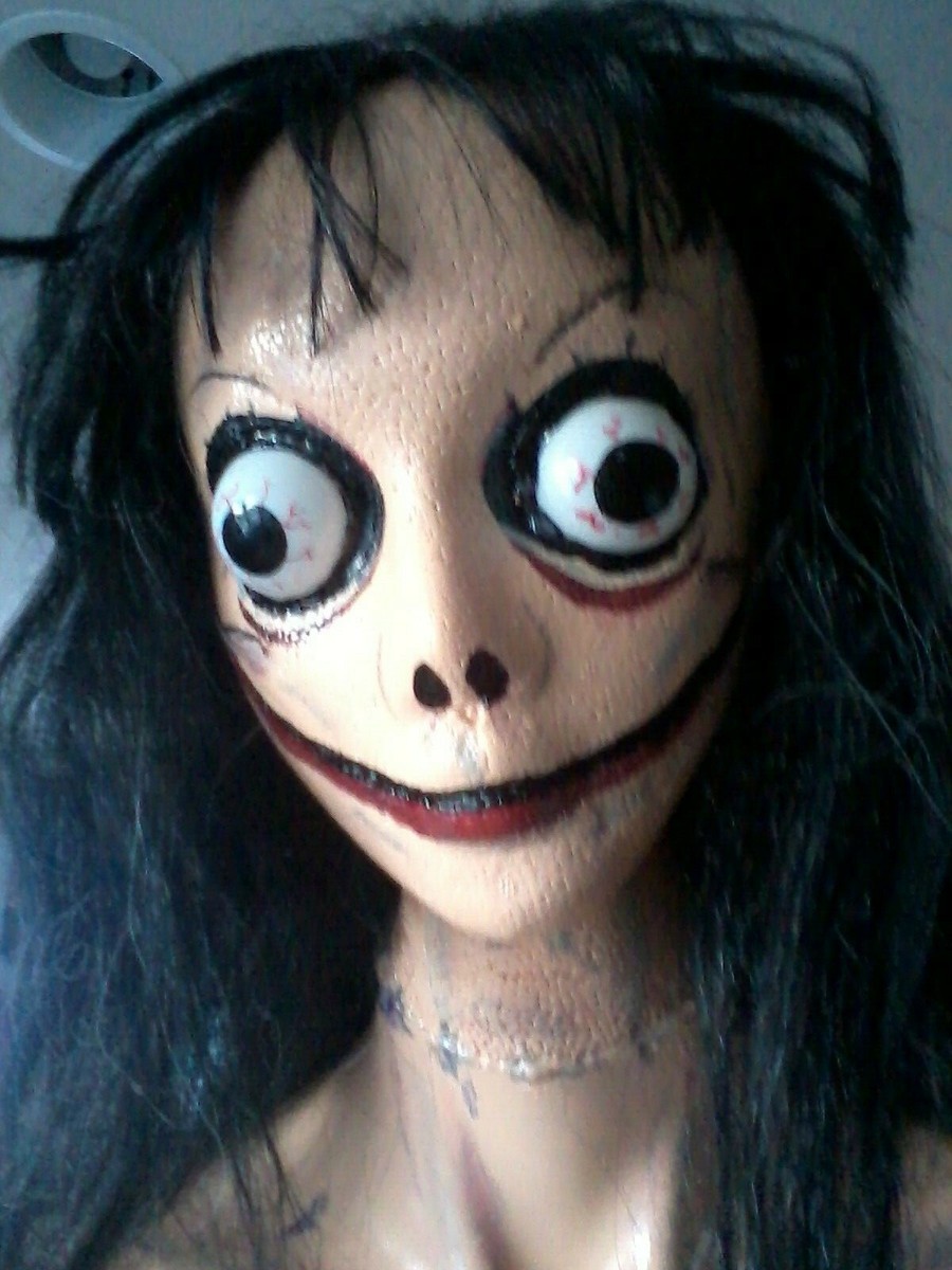 ヒカゲノカズラ　　MOMO様 MOMO CREEPYPASTA HORROR CREATURE PROP HALLOWEEN SCARY EVIL PROP 3