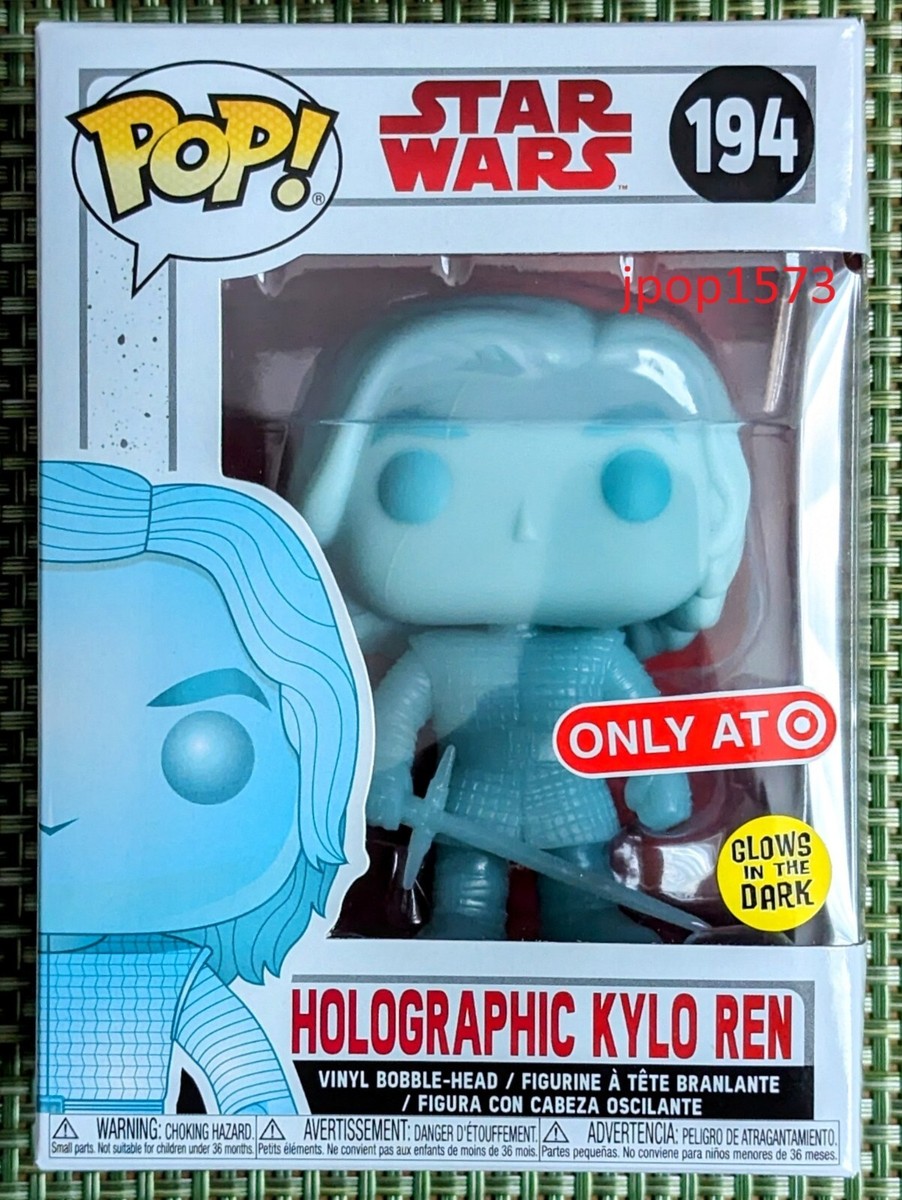 Funko Pop Star Wars Holographic Kylo Ren 194 GITD