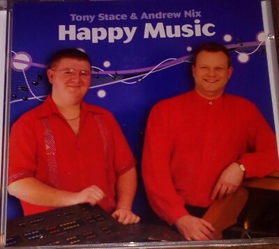 Happy Music Tony Stace  Andrew Nix CD Play On The Organ Music Keyboard Player