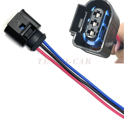 Wire Pigtail Plug Connector For VW AUDI PORSCHE 3 Port 3