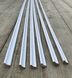 6 X 2.4 Metre White Laminate Scotia Beading Molding Trim ...